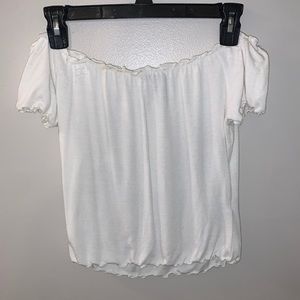 Off the Shoulder Ruffle Top